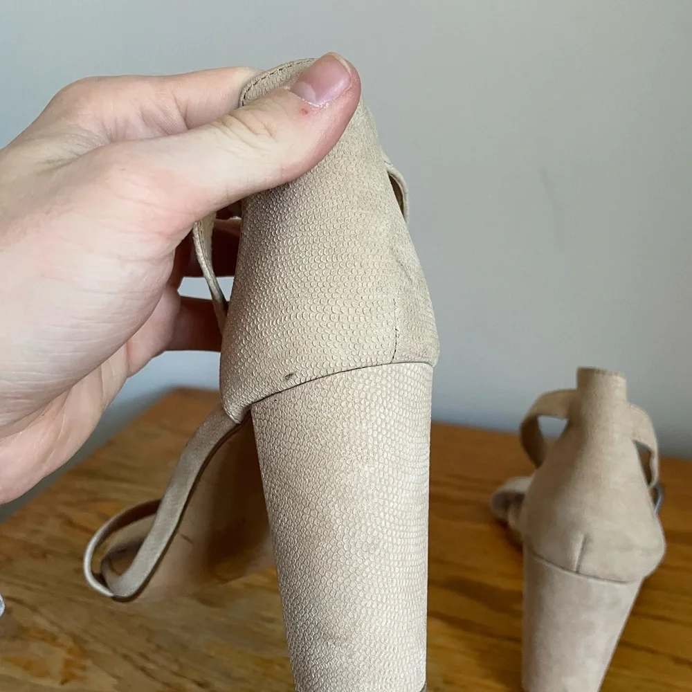 Madewell The Brooke Ankle Strap Sandal Size 6.5 - Picture 7 of 10